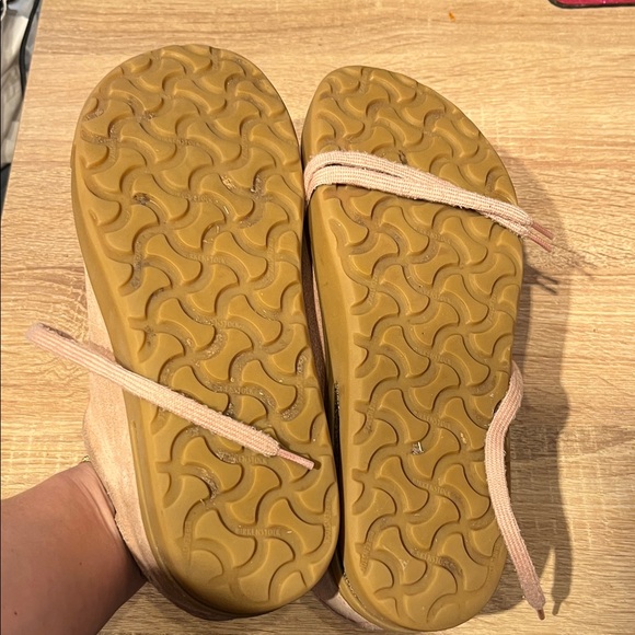 Birkenstock Blush Suede Lace-Up Shoes sneakers - Picture 5 of 7